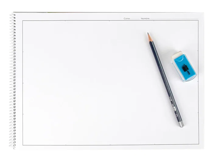 Liderpapel Bloc Dibujo Lineal Vanguardia Espiral 230x325mm 20 Hojas 130g/m2 Perforado