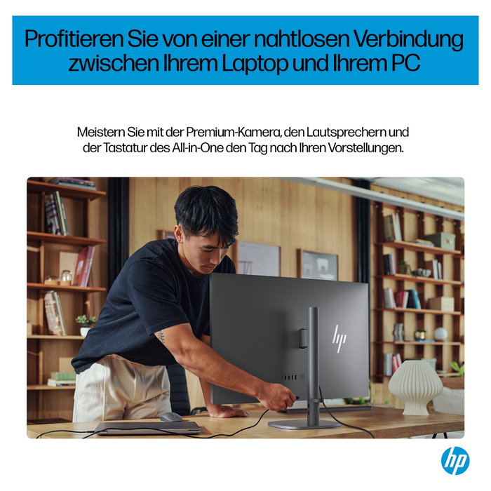 HP OmniStudio X 32-c0170ng - All-in-One PC 31,5 pulgadas, Intel Core Ultra 7 155H, 32 GB RAM, 1 TB SSD, Windows 11 Home