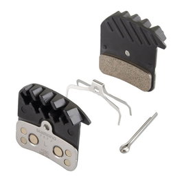 Shimano Pastillas de Freno de Metal con Aletas de Refrigeración Compatible con Pinzas BR-M8020, BR-M820, BR-M640