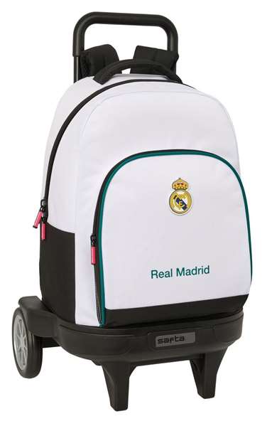 Safta Mochila con Ruedas Extraíble Real Madrid 26/27 Safta Mochila con Ruedas Extraíble Real Madrid 26/27
