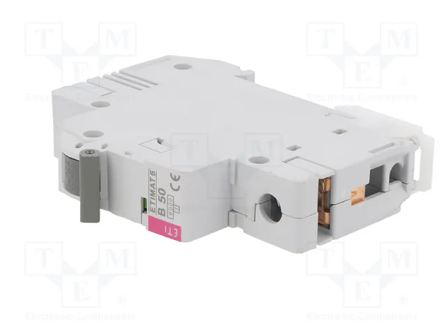 ETI POLAM Interruptor magnetotérmico ETIMAT 6 1P 50A 6kA