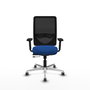 PIQUERAS Y CRESPO Silla de oficina Zulema Azul con mecanismo Sincro/Traslack