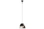 DKD Home Decor Lámpara de Techo Metal y Piel Vaca 34x34x28 cm