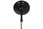 DKD Home Decor Lámpara de Techo Metal y Piel Vaca 34x34x28 cm