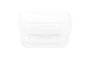 DKD Home Decor Set de 5 Tablas de Aperitivo de Cristal y Bambú 21x21x6 cm, 280ml