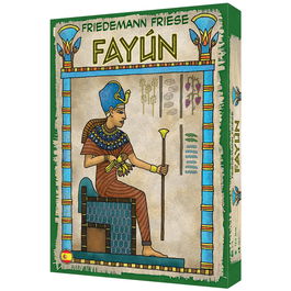 2F-Spiele Fayún - Juego de Mesa de Estrategia en Español (PEGI 12, 1-5 Jugadores, 120 Min) - Juego de Tablero del Antiguo Egipto con Gestión de Recursos