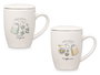 Vessia Taza de Porcelana Organic con Tapa y Filtro Surtidos 340 ml 12x10x8 cm (Set de 24)