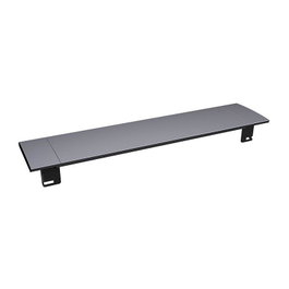 Bachmann POWER FRAME COVER - Cubierta para marco grande de 6 tomas, aluminio negro, ref. 915.504