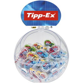 Corrector Cinta Tippex Mini Pocket Mouse Fash Bubble Expositor De 40