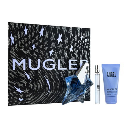 Thierry Mugler Set Angel Eau de Parfum con Loción Corporal y Miniatura Thierry Mugler Set Angel Eau de Parfum con Loción Corporal y Miniatura