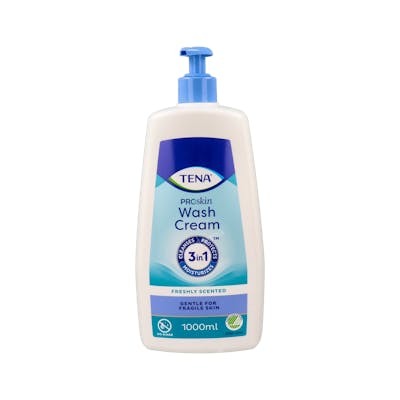 TENA Crema Limpiadora Proskin 3 en 1 Cuidado de la Piel 1000ml TENA Crema Limpiadora Proskin 3 en 1 Cuidado de la Piel 1000ml