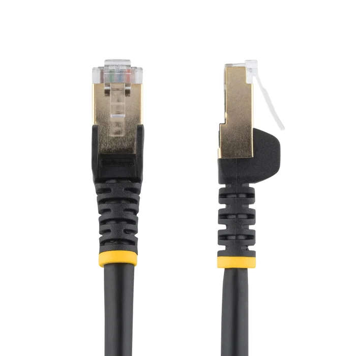 StarTech.com Cable Ethernet Cat6a STP de 7m, 10GbE y PoE 100W, Negro