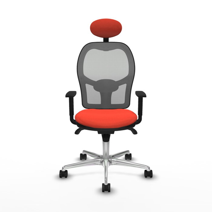 PIQUERAS Y CRESPO Silla de oficina Jorquera Naranja oscuro/Gris PIQUERAS Y CRESPO Silla de oficina Jorquera Naranja oscuro/Gris