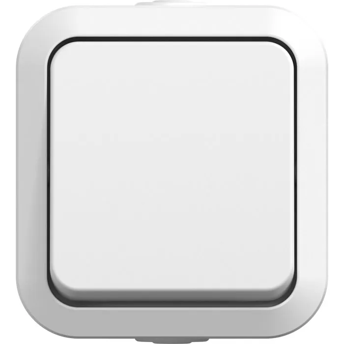 QUARX Aqua Pro Interruptor Bidireccional Impermeable IP55 Blanco 250V 10AX Conexión Rápida - QUA4004282496670