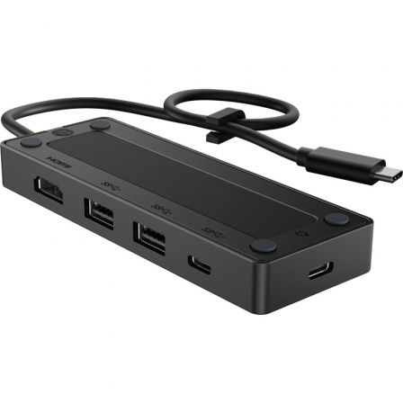 HP 86S97UT Docking USB Tipo-C G3 / 2xUSB / 1xUSB Tipo-C / 1xHDMI 4K / 1xUSB Tipo-C PD / Negro