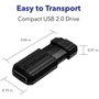 Verbatim PinStripe 32GB Negro