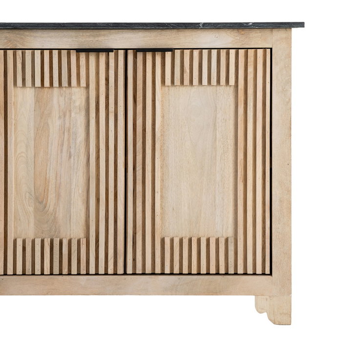 Aparador Madera-Mármol Salón 95 X 57 X 90 cm