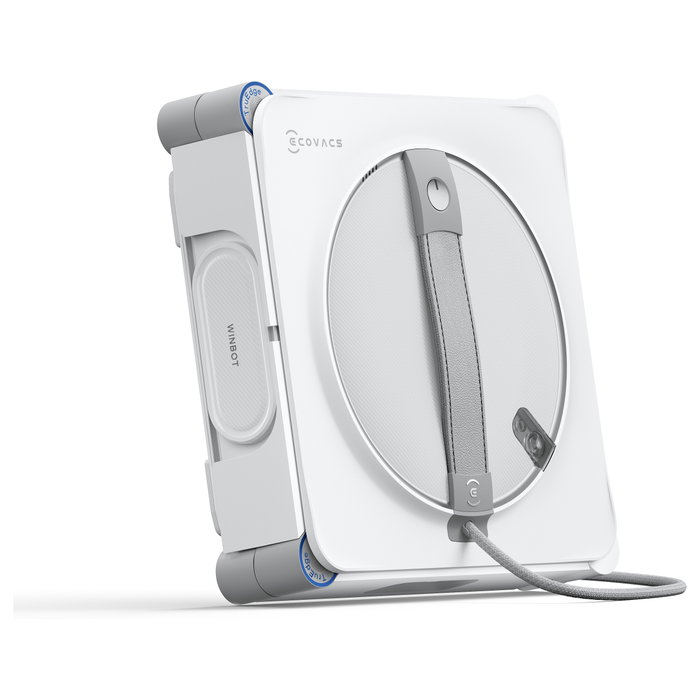 Ecovacs WINBOT W2S Robot Limpiacristales Plata y Blanco Ecovacs WINBOT W2S Robot Limpiacristales Plata y Blanco