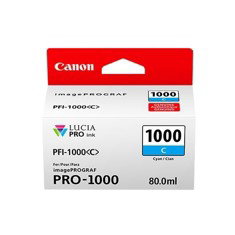 Canon PFI-1000C Cartucho de Tinta Cian para imagePROGRAF PRO-1000