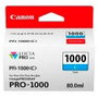 Canon PFI-1000C Cartucho de Tinta Cian para imagePROGRAF PRO-1000
