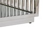 DKD Home Decor Mesa de Centro de Acero y Espejo Cromado 100x100x45 cm