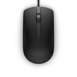 Dell MS116 Mouse Óptico USB Negro 3 Botones con Seguimiento Preciso
