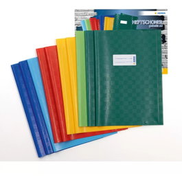 HERMA Set de 10 Protectores de Portadas A4 Multicolor
