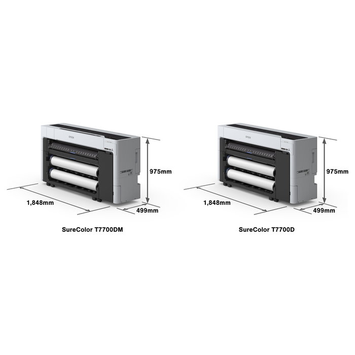 Epson SureColor SC-T7700DM Impresora Multifunción Gran Formato con SSD de 960 GB