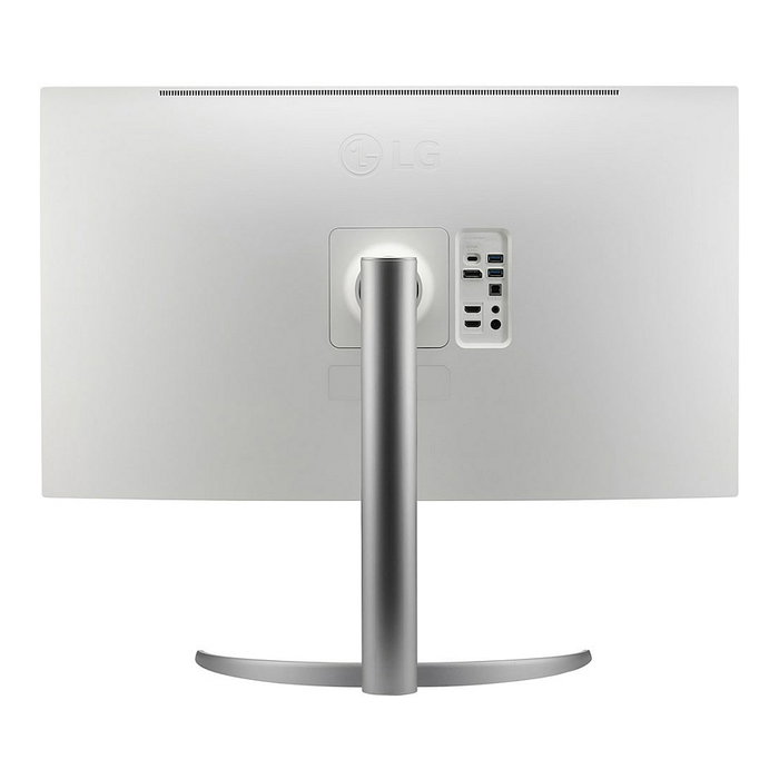 LG 32UQ850V-W - Monitor 31.5" (80 cm) 4K UHD IPS 60Hz con HDR400, AMD FreeSync, Altavoces, USB-C 90W, Pivot y Montaje VESA - Plata