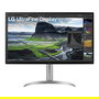 LG 32UQ850V-W - Monitor 31.5" (80 cm) 4K UHD IPS 60Hz con HDR400, AMD FreeSync, Altavoces, USB-C 90W, Pivot y Montaje VESA - Plata