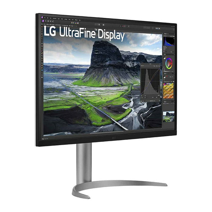 LG 32UQ850V-W - Monitor 31.5" (80 cm) 4K UHD IPS 60Hz con HDR400, AMD FreeSync, Altavoces, USB-C 90W, Pivot y Montaje VESA - Plata