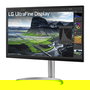 LG 32UQ850V-W - Monitor 31.5" (80 cm) 4K UHD IPS 60Hz con HDR400, AMD FreeSync, Altavoces, USB-C 90W, Pivot y Montaje VESA - Plata