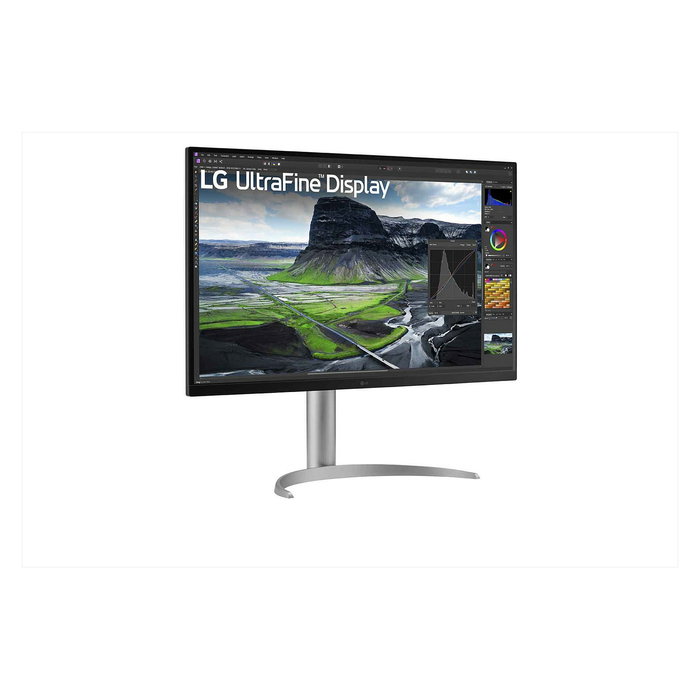 LG 32UQ850V-W - Monitor 31.5" (80 cm) 4K UHD IPS 60Hz con HDR400, AMD FreeSync, Altavoces, USB-C 90W, Pivot y Montaje VESA - Plata
