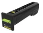Lexmark 82K2XY0 Cartucho de Tóner Amarillo Extra Alto para CX825/CX860