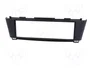 ACV Bastidor de montaje de radio para Nissan Almera 1 DIN, negro