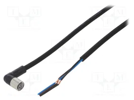 OMRON XS3F-M8PUR3A5M Cable para sensores M8 hembra angular 5m
