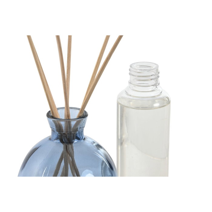 DKD Home Decor Ambientador Mikado Cristal Azul Mediterráneo 100ml