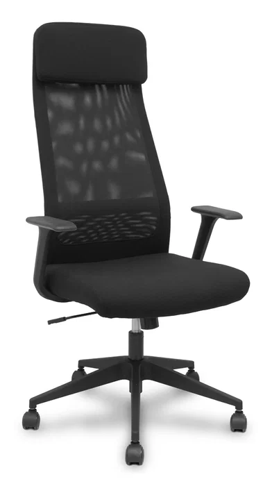 Piqueras y Crespo Pro536 Silla de Oficina Basculante Negra