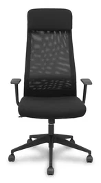 Piqueras y Crespo Pro536 Silla de Oficina Basculante Negra