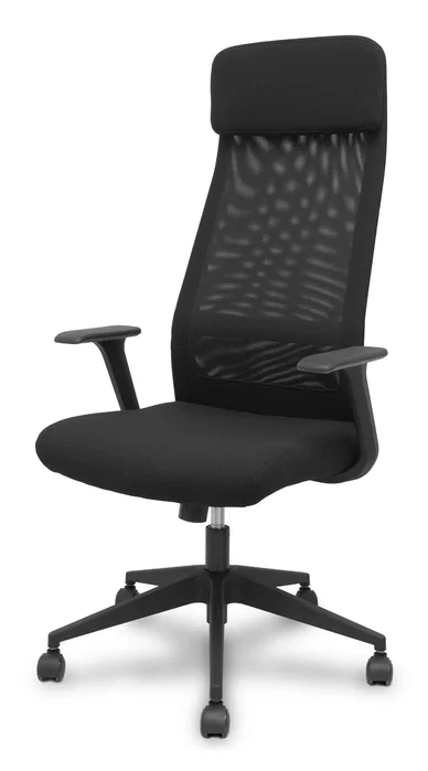 Piqueras y Crespo Pro536 Silla de Oficina Basculante Negra