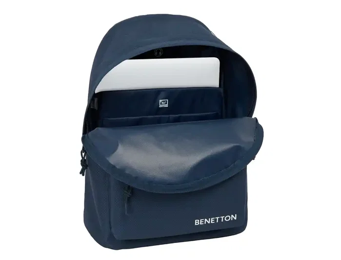 Safta Mochila para Portátil 14.1" Benetton Basics, 410x310x160 mm Safta Mochila para Portátil 14.1" Benetton Basics, 410x310x160 mm