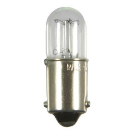 Scharnberger 23585 Bombilla Eléctrica 2.6W BA9s 110-130V 20mA Blanco Cálido 4.8lm R10x28mm para Electrodomésticos
