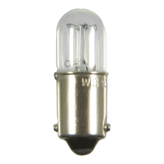 Scharnberger 23585 Bombilla Eléctrica 2.6W BA9s 110-130V 20mA Blanco Cálido 4.8lm R10x28mm para Electrodomésticos