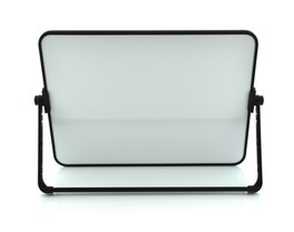 Pizarra Blanca Office Box A4 Doble Cara Con Soporte