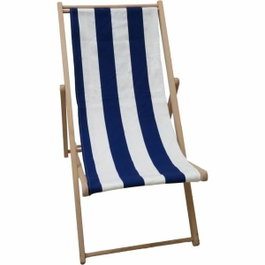 Jardin Prive Chilena Grapada Rayas Azul/Blanco