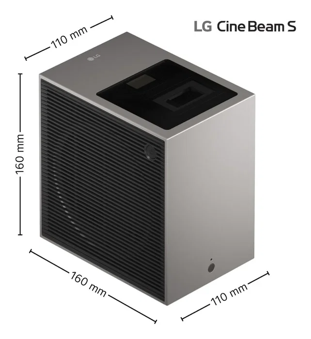 LG CineBeam S PU615U Proyector 4K UHD de Tiro Ultra Corto