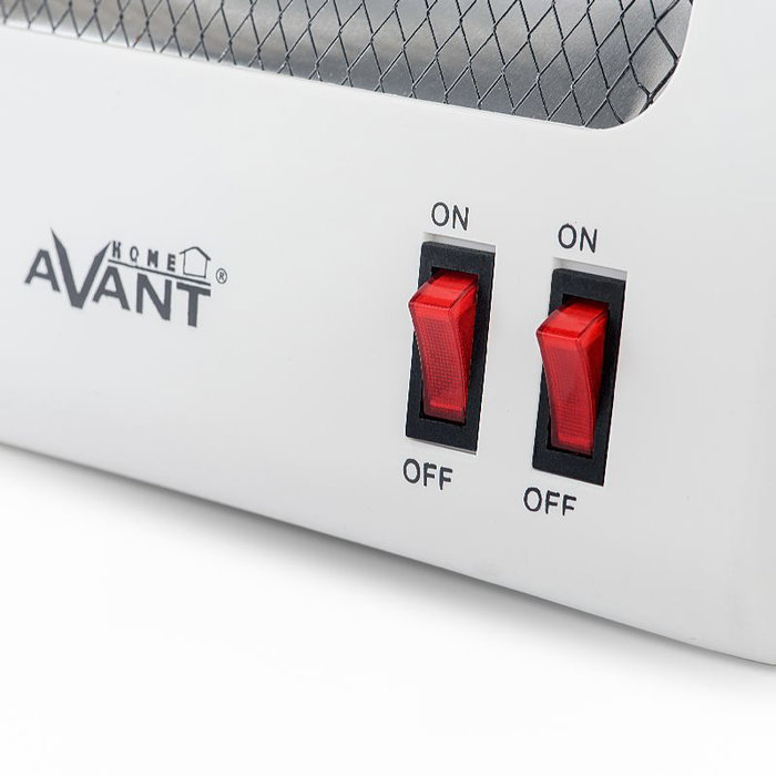 AVANT Estufa de Cuarzo 2 Tubos 600W - Calefacción de Alta Potencia