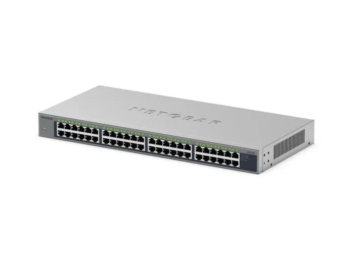 Netgear gs748 no administrado gigabit ethernet (10/100/1000) gris