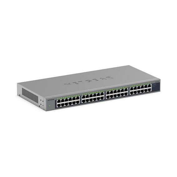 Netgear GS748 no administrado Gigabit Ethernet (10/100/1000) gris