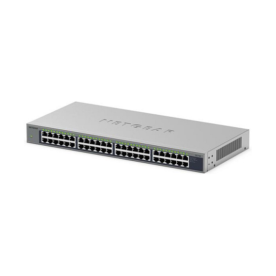 Netgear GS748 no administrado Gigabit Ethernet (10/100/1000) gris